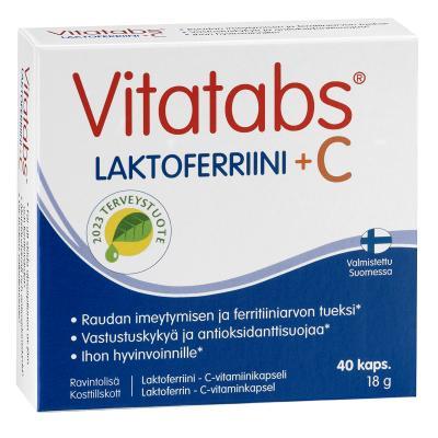 VITATABS LAKTOFERRIINI +C kapslid N40_ VITATABS LAKTOFERRIINI +C kapslid N40_
