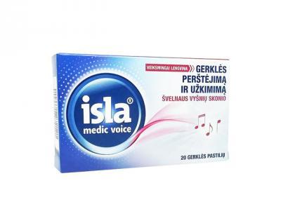 ISLA-MEDIC VOICE PASTILLID N20 ISLA-MEDIC VOICE PASTILLID N20
