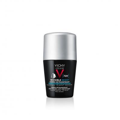 VICHY HOMME ANTIPERSPIRANT ROLL-ON 72H INVISIBLE RESIST PLEKIVABA ANTIPERSPIRANT 50ML