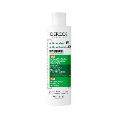 VICHY DERCOS DS 2IN1 KÕÕMAVASTANE SHAMPOON KOOS PALSAMIGA 200ML