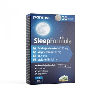 PARENE SLEEP FORMULA 4 IN1 TBL N30 PARENE SLEEP FORMULA 4 IN1 TBL N30