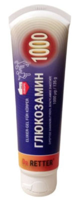 DR.RETTER  KREEM-GEEL KEHALE GLÜKOOSAMIINIGA 135G