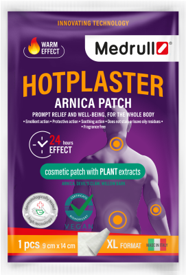 MEDRULL HOTPLASTER ARNICA VALU LEEVENDAV PLAASTER 9CM*14CM N1