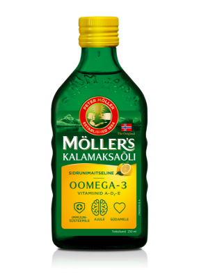 MÖLLER`S  KALAMAKSAõLI SIDRUN 250ML