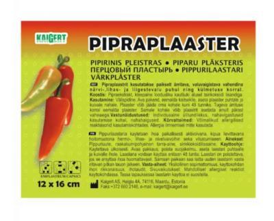 KAIGERT PIPRAPLAASTER 12x16CM PERFOREERITUD  N1