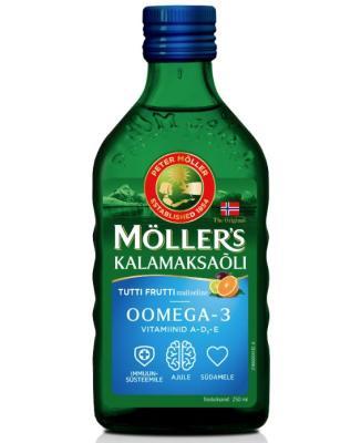 MÖLLER`S  KALAMAKSAõLI TUTTIFRUTTI 250ML