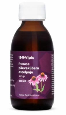 VIPIS PUNASE PÄEVAKÜBARA ASTELPAJU SIIRUP 150ML