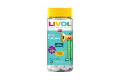 LIVOL KIDS CALCIUM 400MG NÄRIMISTBL N90