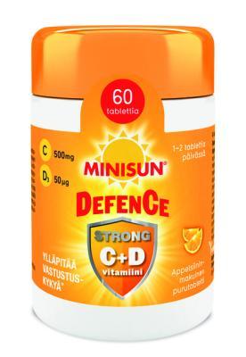 MINISUN DEFENCE STRONG C+D3-VIT N60