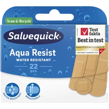SALVEQUICK AQUA RESIST VEEKINDEL PLAASTER MIX N22