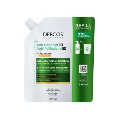 VICHY DERCOS KÕÕMAVASTANE SHAMPOON DS  DRY REFILL 390ML