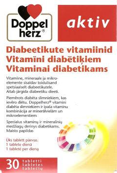 DOPPELHERZ DIABEETIKUTE VITAMIINID N30