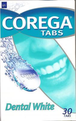 COREGA CLEANSERS TABS WHITE N30