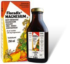 SALUS FLORADIX MAGNEESIUM RDISIIRUP 250ML