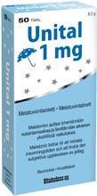 UNITAL 1 MG MELATONIINI TBL N50