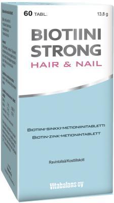 BIOTIIN STRONG HAIR & NAIL TAB N60