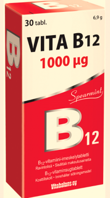 VITA B12 TABL  1000mcg N30