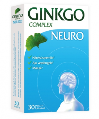GINKGO COMPLEX  NEURO TAB N30_
