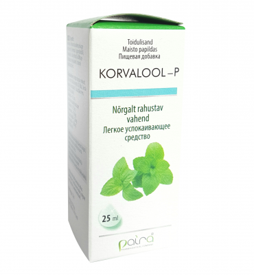 PAIRA KORVALOOL -M GTT 25ML