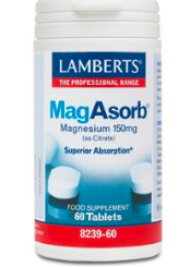 LAMBERTS MAGASORB MAGNEESIUM 150MG TSITRAADINA TABL N60