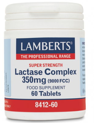 LAMBERTS LAKTAASI KOMPLEKS 350MG (9000FCC) TABL N60