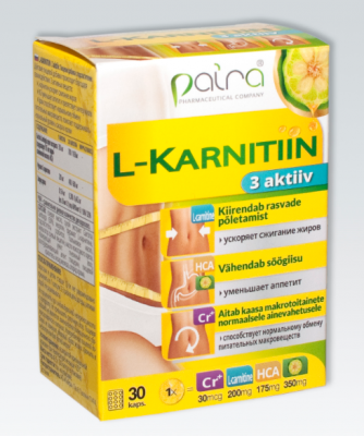 PAIRA L-KARNITIIN N30