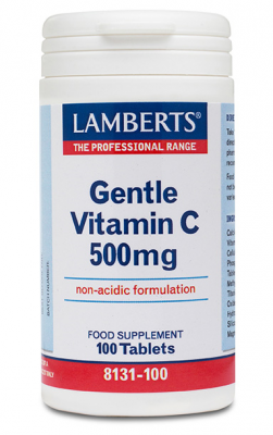 LAMBERTS MITTEHAPPELINE C-VITAMIIN 500MG N100