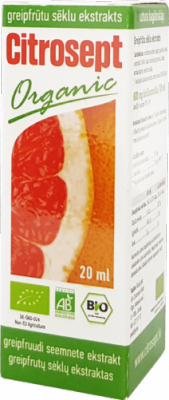 CITROSEPT ORGANIC GTT 20ML BIO