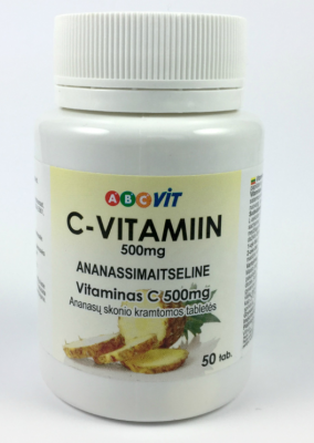 ABCVIT C-VIT ANANASSIMAITSELINE 500MG N50
