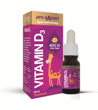 VITAMIN D3 PRO EXPERT400 IU TILGAD 10ML (KMNELIGA)