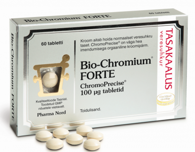 BIO-CHROMIUM FORTE TBL 100MCG N60