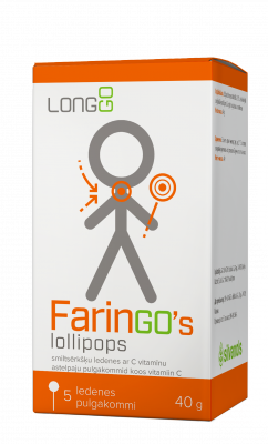 FARINGO`S LOLLIPOPS ASTELPAJU PULGAKOMMID C-VITAMIINIGA N5