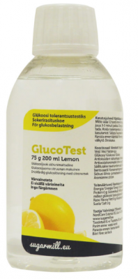 GLKOOSIJOOK GLUCOTEST 75G 200ML LEMON VRVAINEVABA