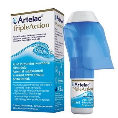 ARTELAC TRIPLEACTION SILMATILGAD 10ML