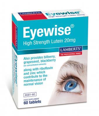 LAMBERTS EYEWISE LUTEIIN 20 MG N60