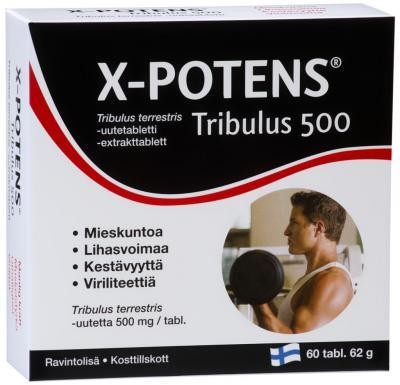 X-POTENS TRIBULUS TAB 500MG N60