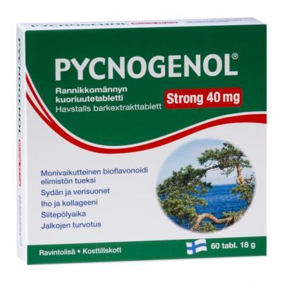 PYCNOGENOL STRONG RANNIKUMNNI EKSTRAKT TBL 40MG N60