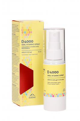 NORDAID D VITAMIINI SUUKAUDNE SPREI 100 MCG 30ML