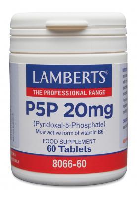 LAMBERTS VITAMIIN B6 20MG TABL N60