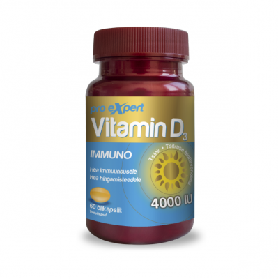 VITAMIN D3 PRO EXPERT IMMUNO 4000 IU KAPSLID N60