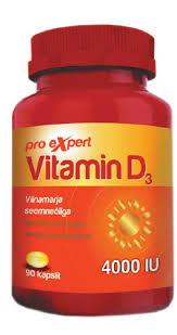 VITAMIN D3 PRO EXPERT4000 IU KAPSLID N90