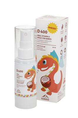 NORDAID IMIKUTE D VITAMIINI SUUK SPREI KOOKOSLIGA 400IU 30ML