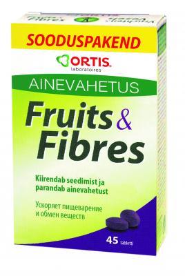 TEHOLAXA FRUITS&FIBRES TBL N45 SOODUSPAKK