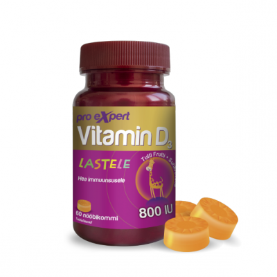 VITAMIN D3 PRO EXPERT 800 IU NBIKOMMID N60