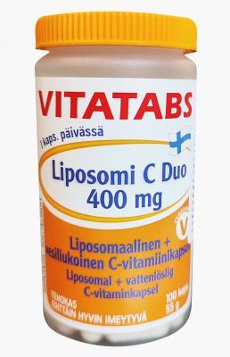 VITATABS C VITAMIIN  DUO  LIPOSOOMNE 400MG CAPS  N100