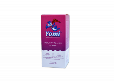 YOMI MULTIVITAMIIN PLUSS N60 VIINAMARJAMAITSELINE KARUKE