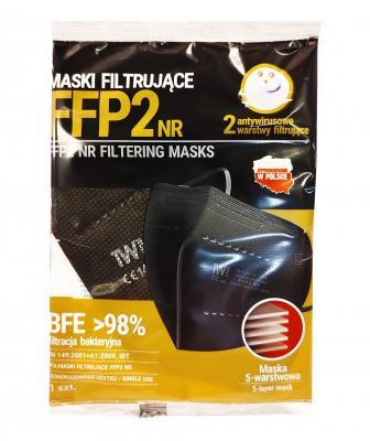 RESPIRAATORMASK FFP2NR 5-kihiline MUST  N1