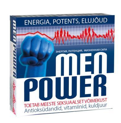 MEN POWER CAPS MEESTELE N40