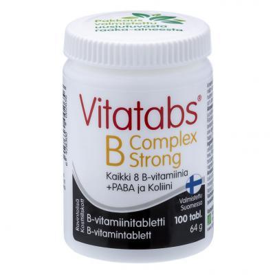 VITATABS B-COMPLEX STRONG TBL  N100