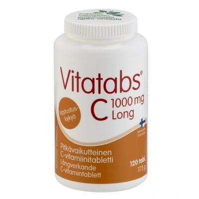 VITATABS C VITAMIIN 1000 MG LONG  N120